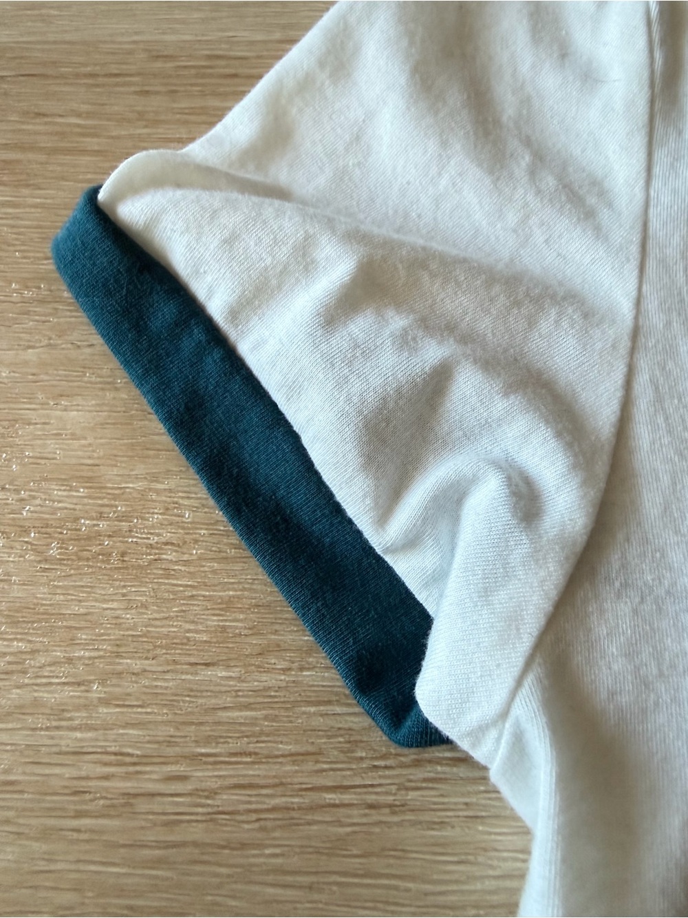 Cider Fast Lane Racing Ringer Vintage Y2K Style Crop Tee White Blue L - Picture 4 of 6
